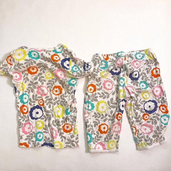 Mini Boden Floral Pajama Set, Size 12 - Picture 2 of 5